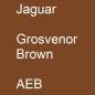 Preview: Jaguar, Grosvenor Brown, AEB.